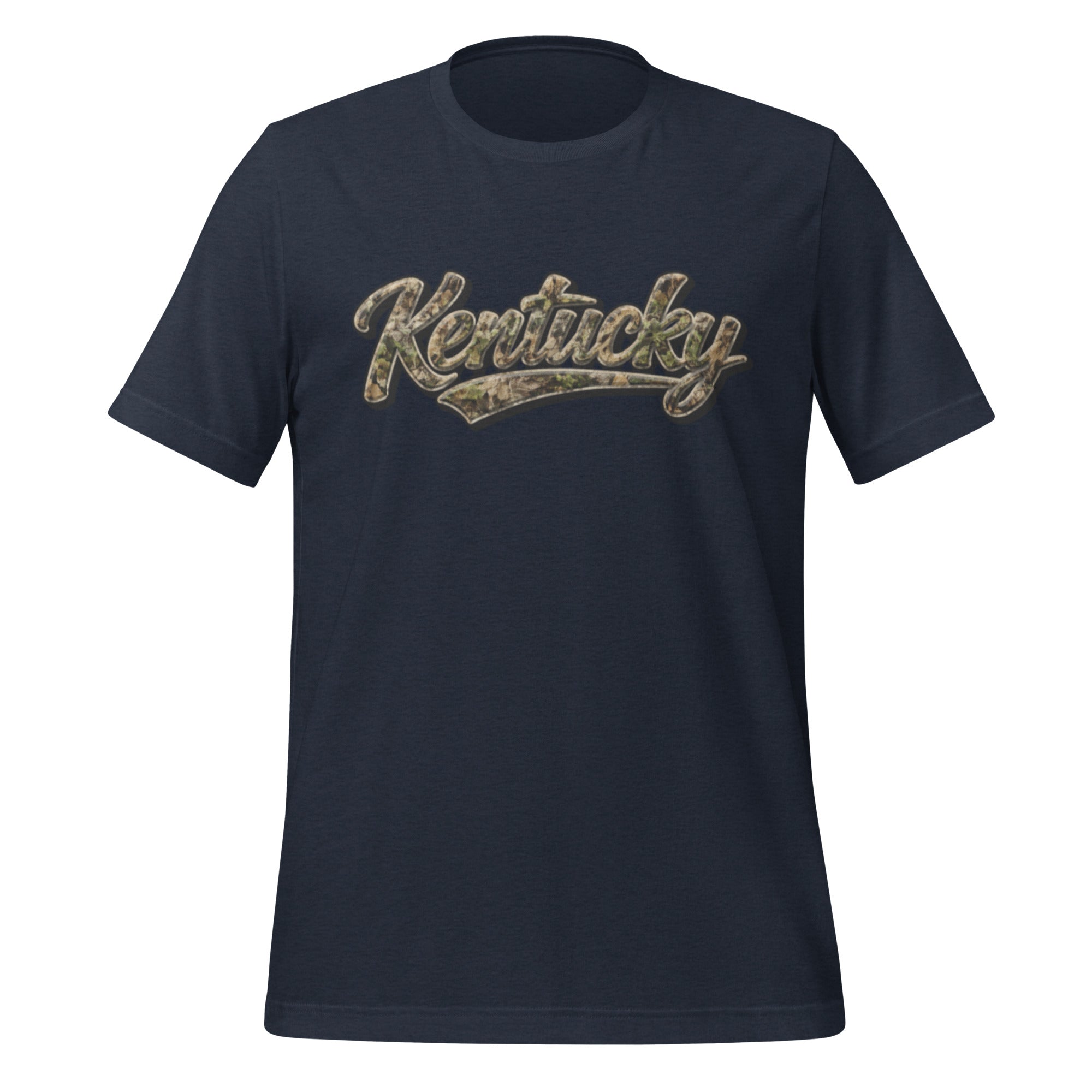 Kentucky Camo Shirt | Outdoor Script Design | Classic Cotton