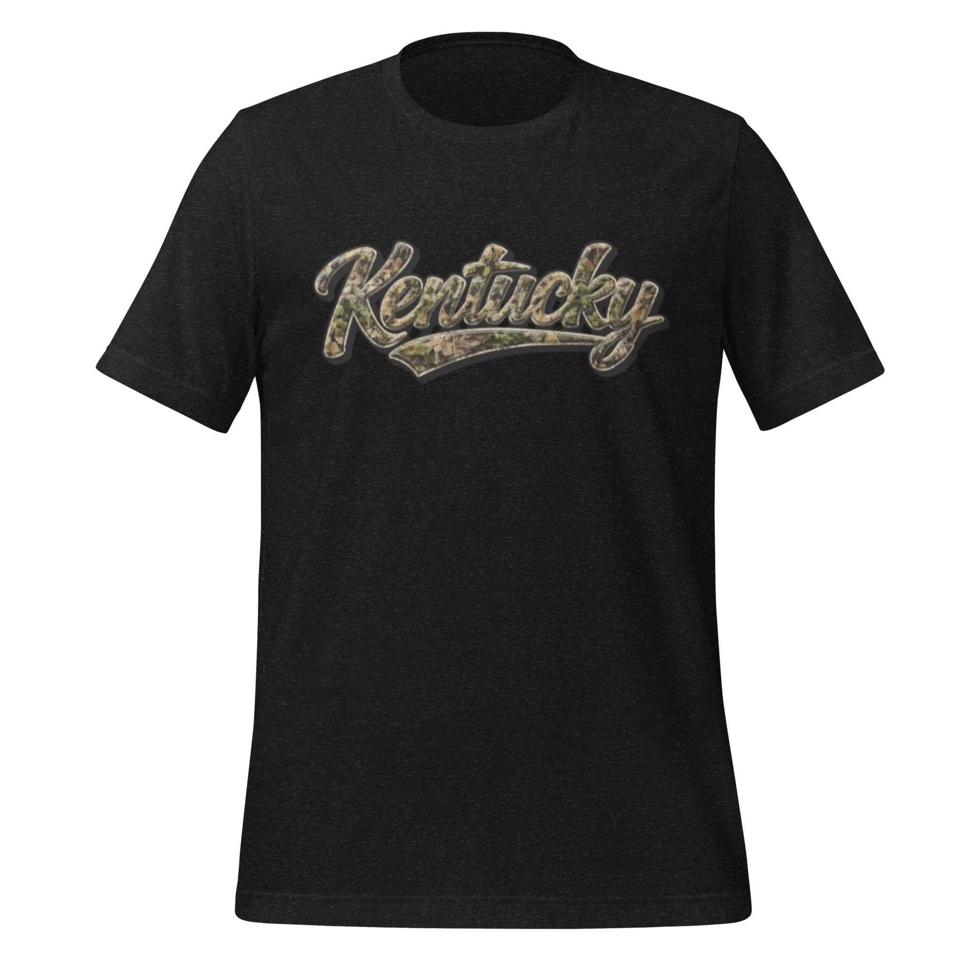 Kentucky Camo Shirt | Outdoor Script Design | Classic Cotton
