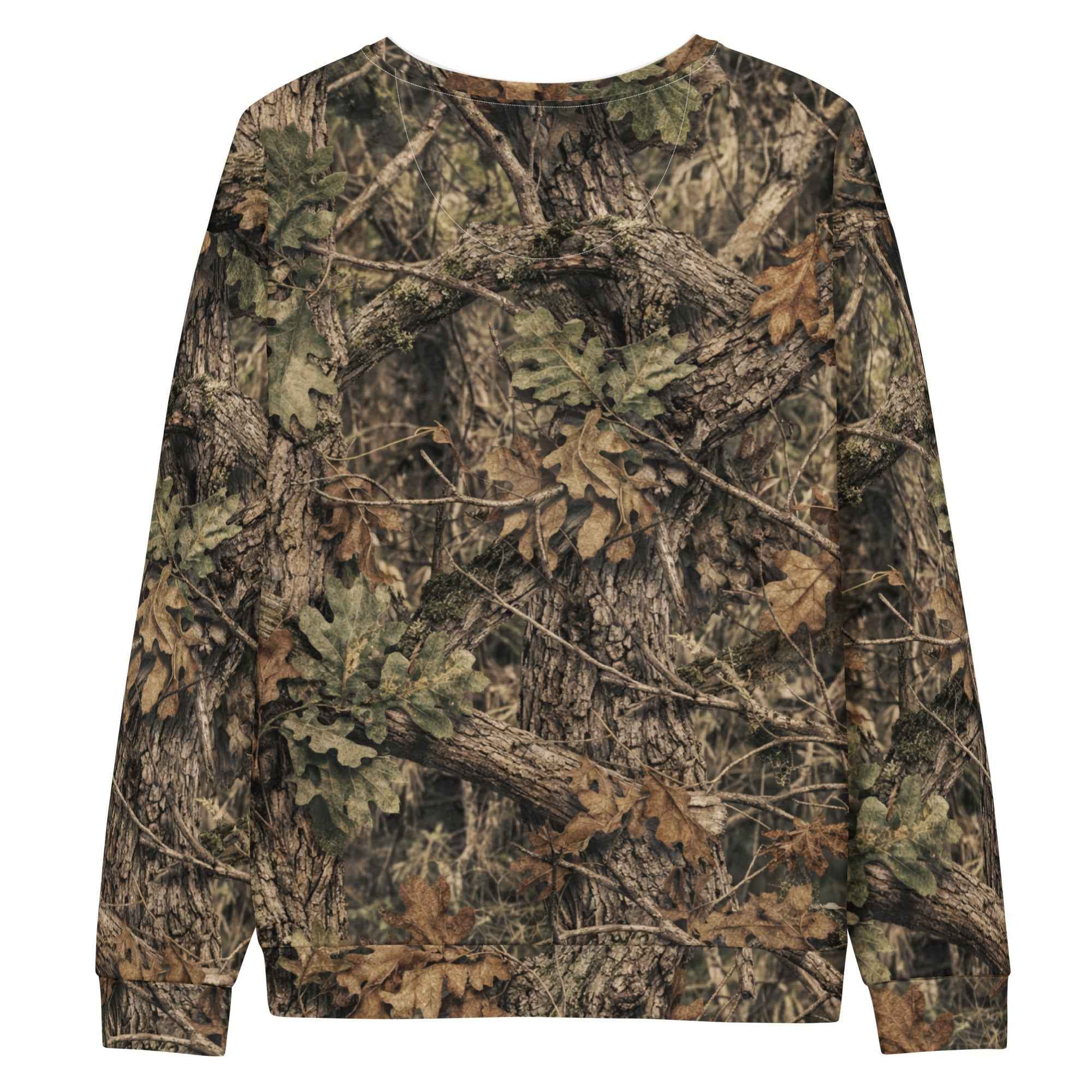 Kentucky Camo Sweatshirt | Mossy Oak All-Over Print with Blue Script | Unisex Cotton