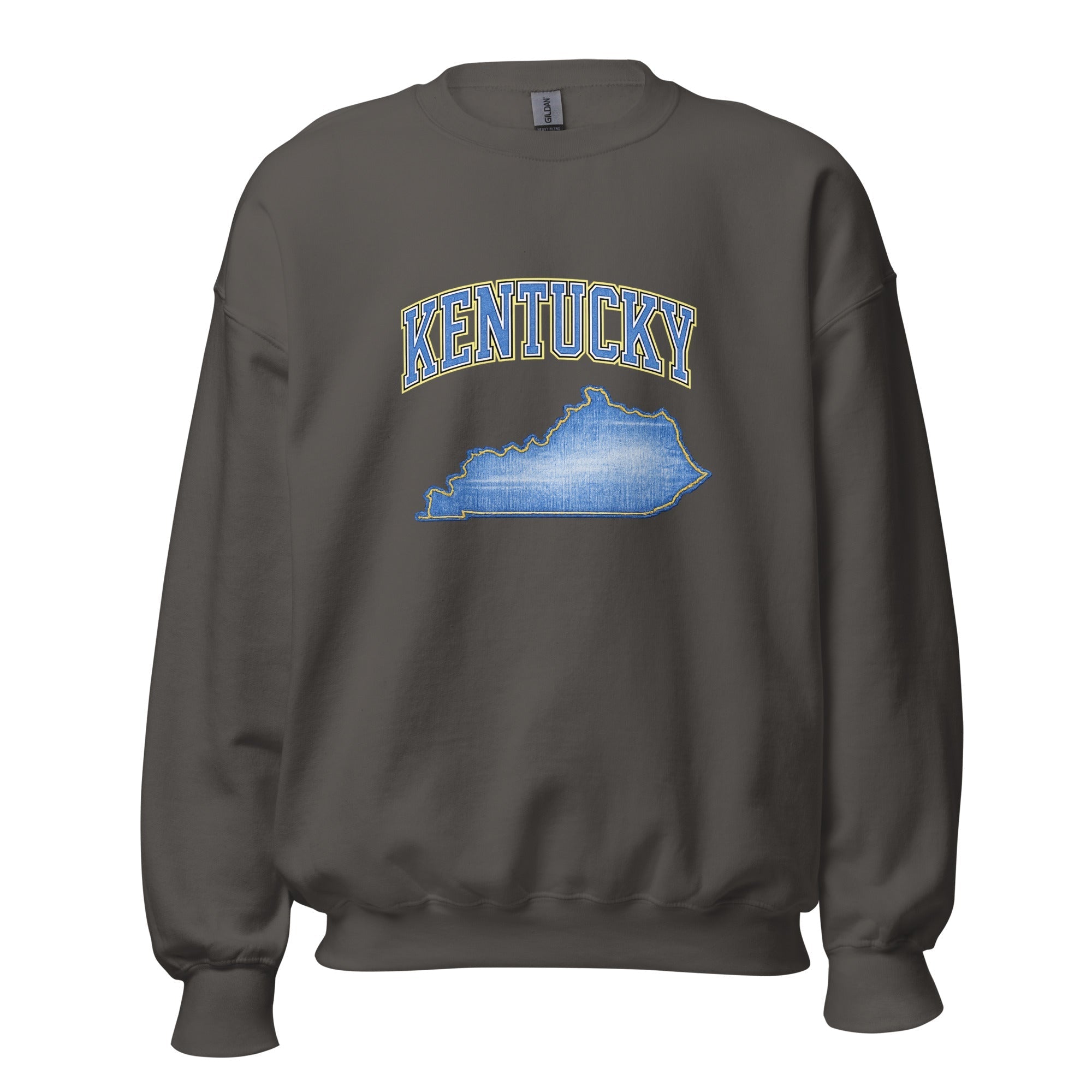 Kentucky State Sweatshirt | Denim Textured Design | Unisex Cotton Blend
