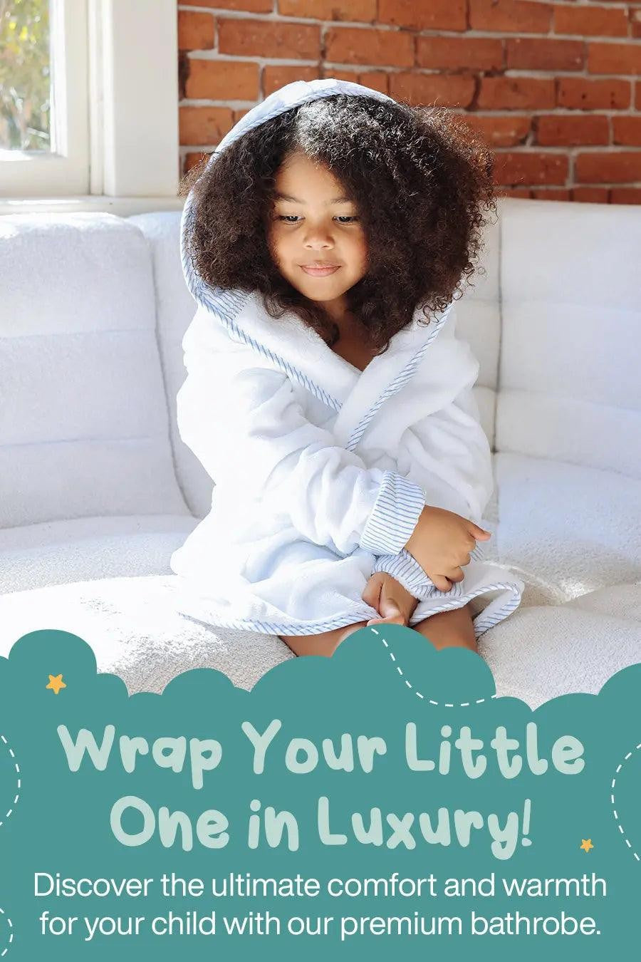 Kids Plush Robe – Ultra Soft, Safe & Cozy for Toddlers & Kids