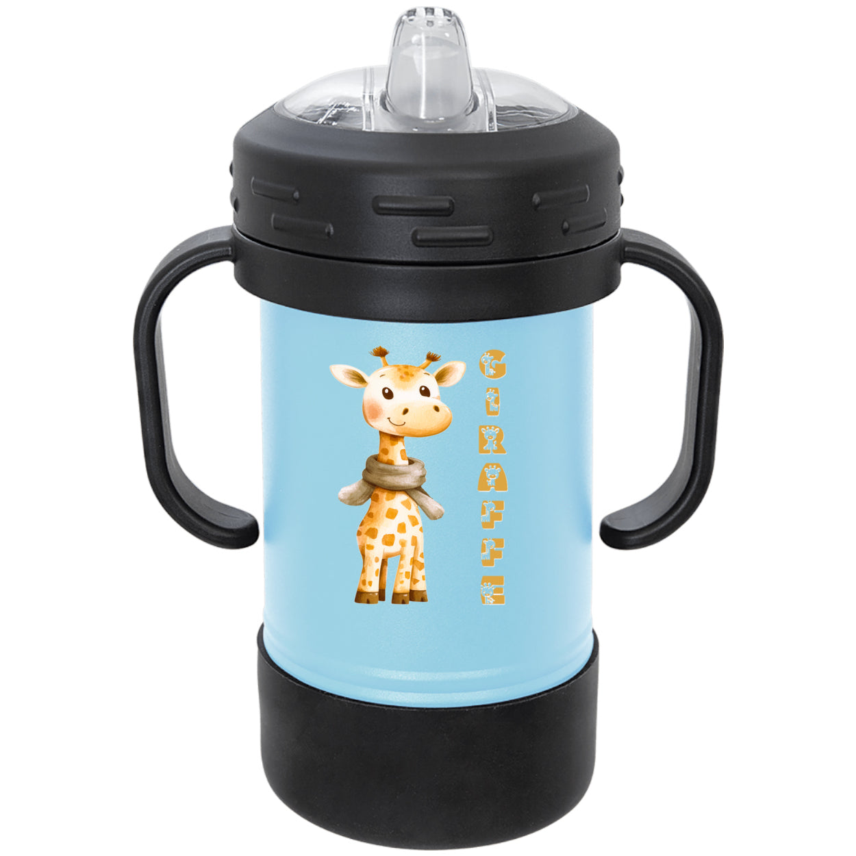 Tall Giraffe Polar Camel 10 oz Sippy Cup