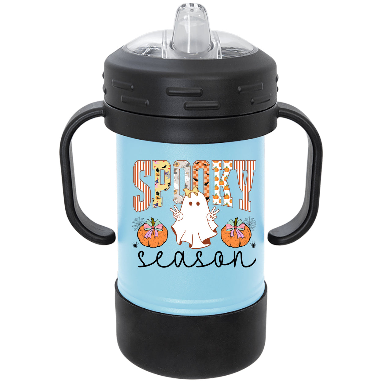 Spooky Season Halloween Ghost Polar Camel 10 oz Sippy Cup