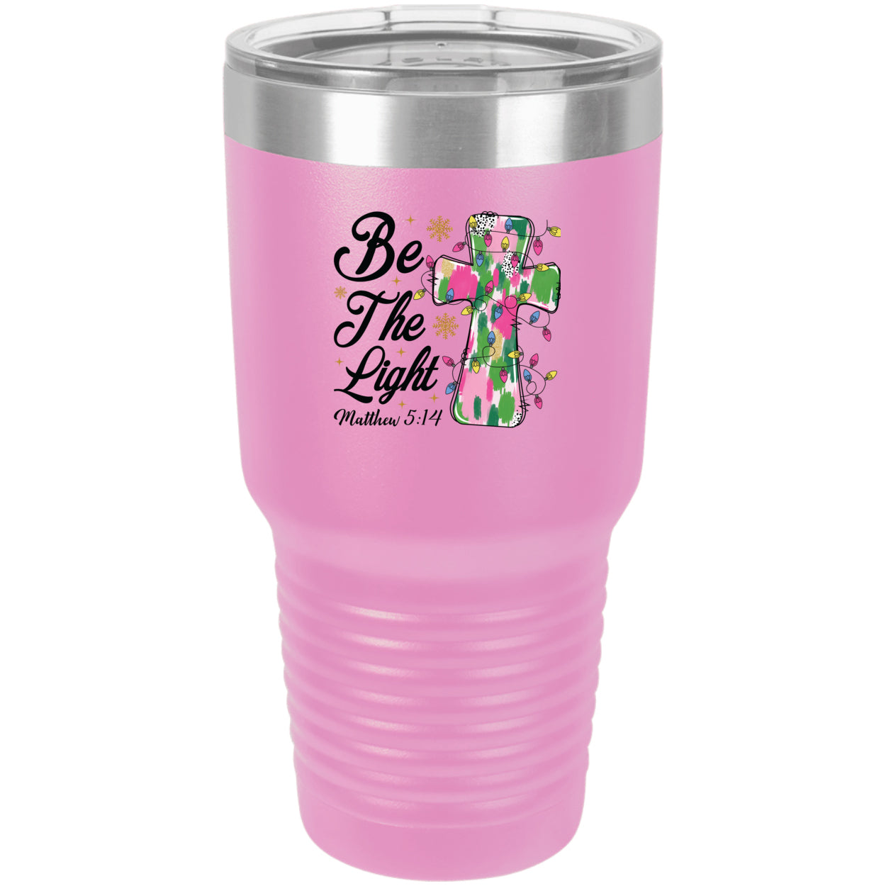 Be the Light Polar Camel 30 oz. Vacuum Insulated Ringneck Tumbler with Clear Lid