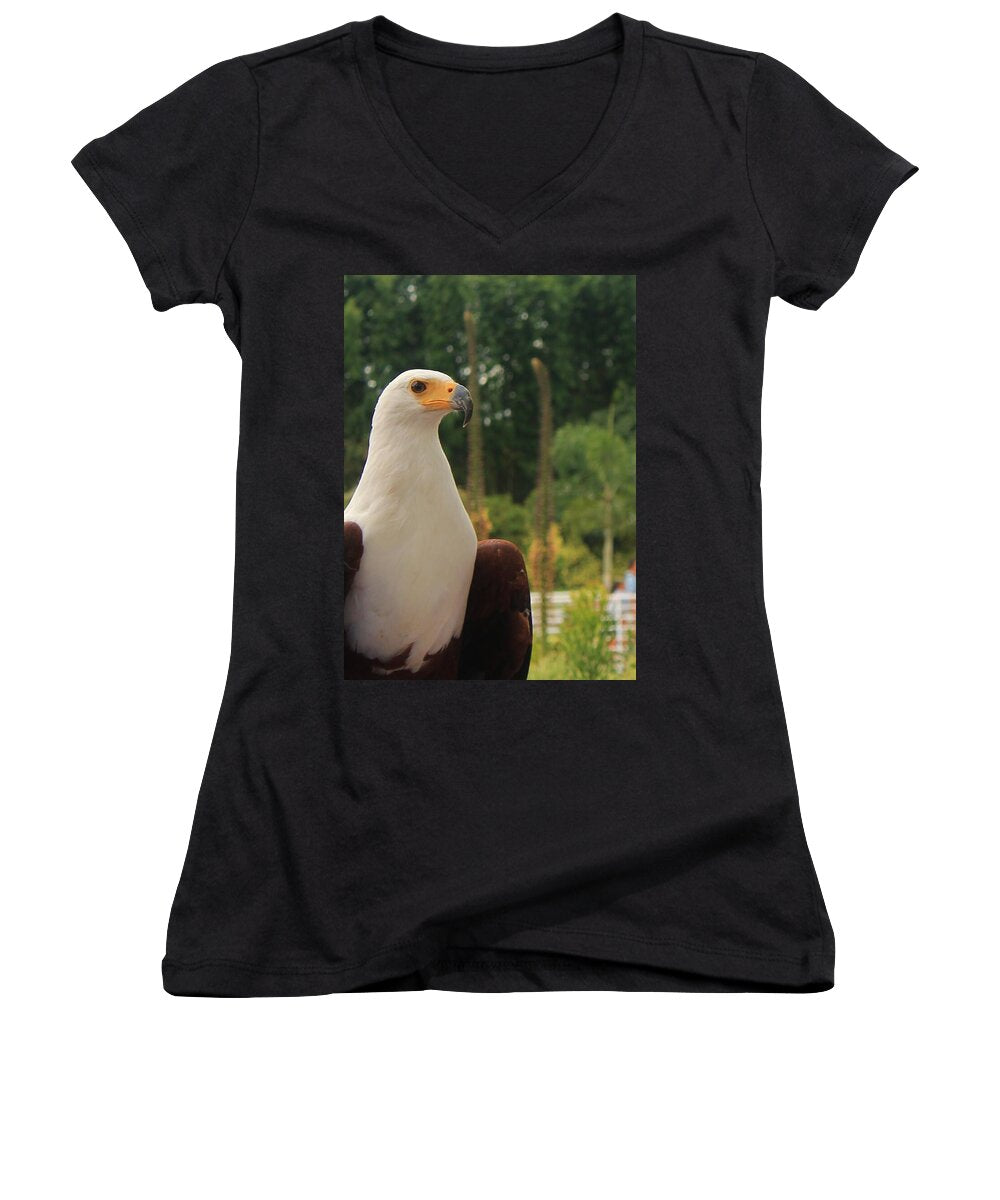 Majestic American Bald Eagle Eagle - Women's V-Neck