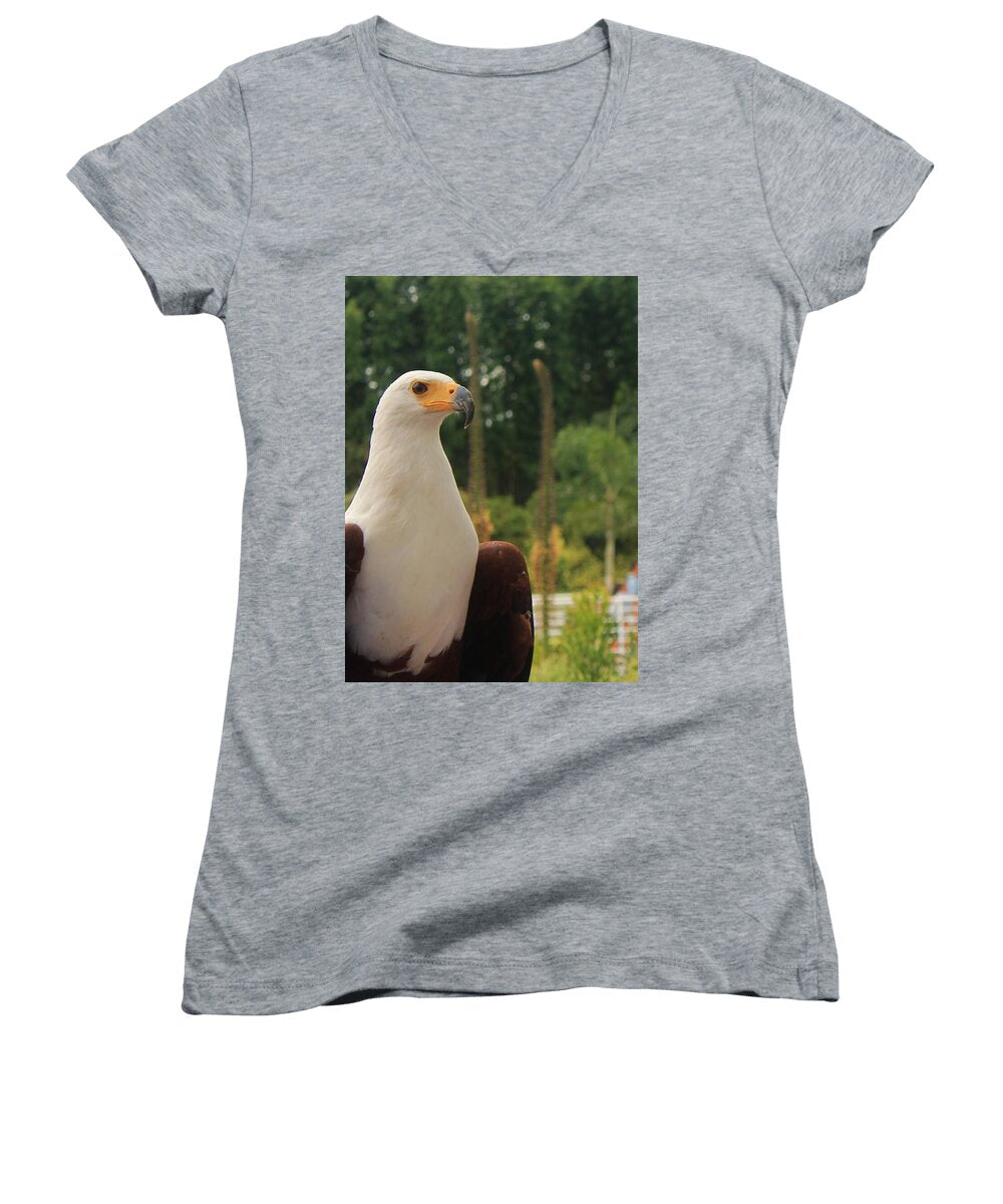 Majestic American Bald Eagle Eagle - Women's V-Neck