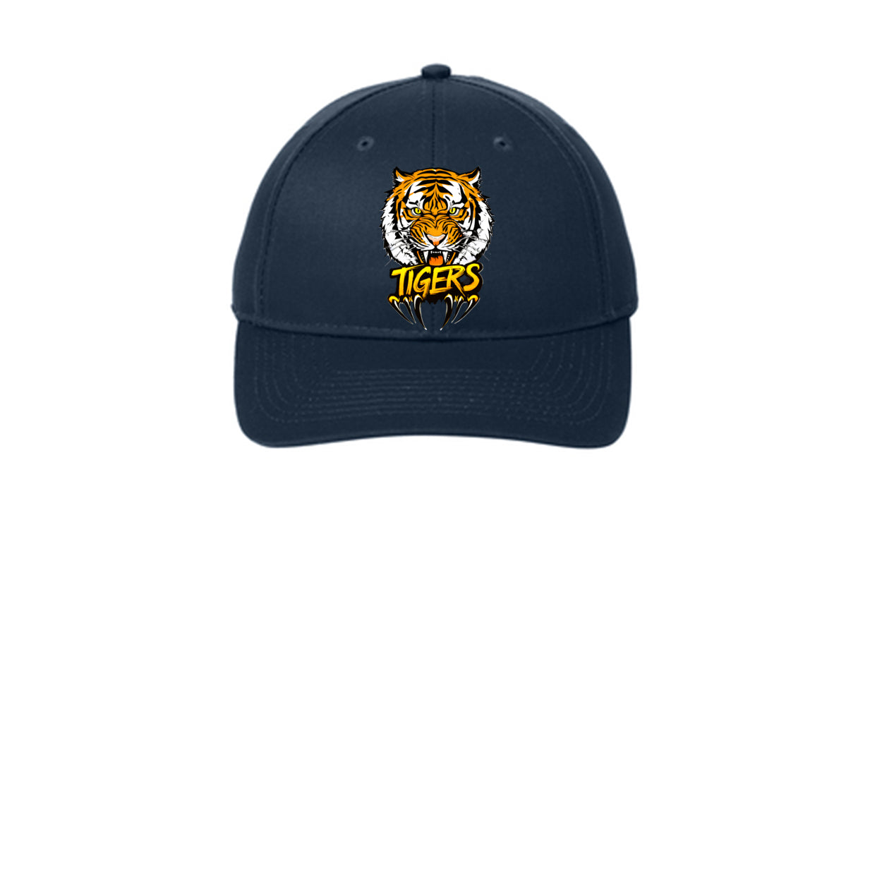 Ferocious Tiger with Claws Port Authority® Easy Care Baseball Cap