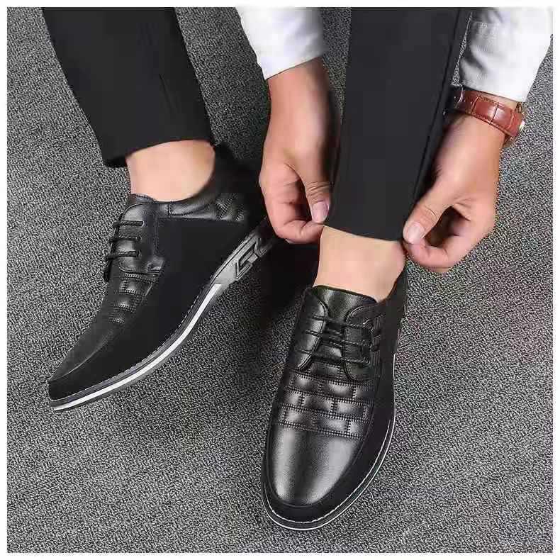 Men's Flat Round Toe Comfort Fashion Sneakers and Dress Shoes