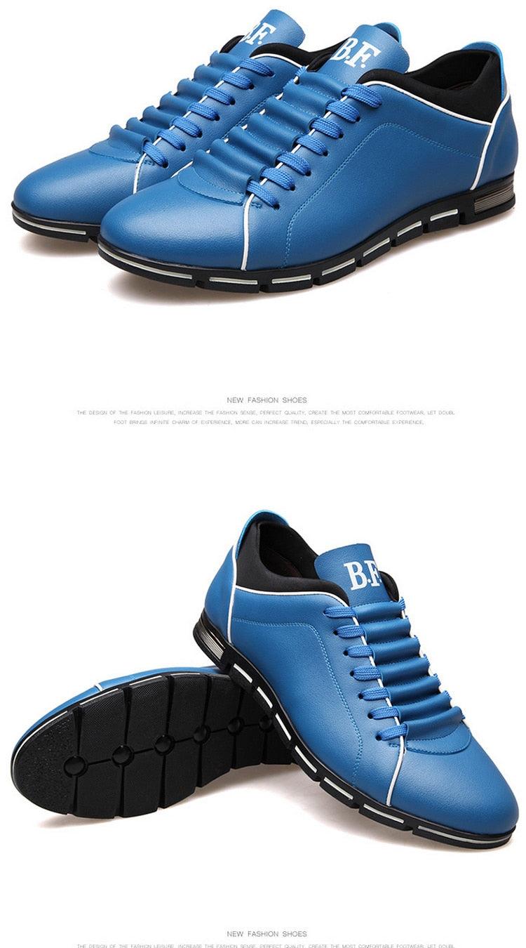 Men's Flat Round Toe Comfort Fashion Sneakers and Dress Shoes