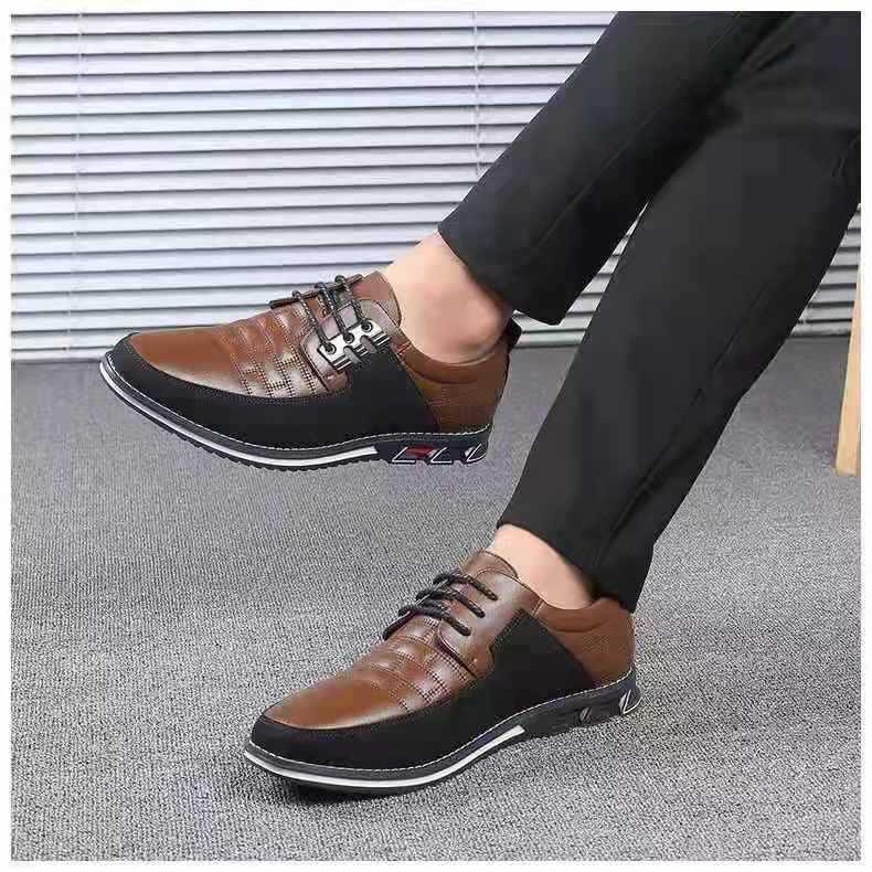 Men's Flat Round Toe Comfort Fashion Sneakers and Dress Shoes