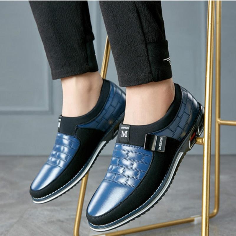 Men's Flat Round Toe Comfort Fashion Sneakers and Dress Shoes