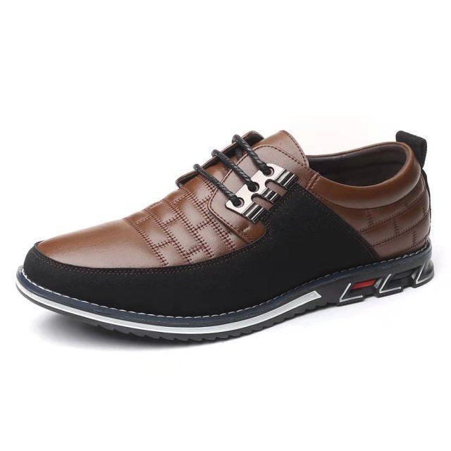 Men's Flat Round Toe Comfort Fashion Sneakers and Dress Shoes