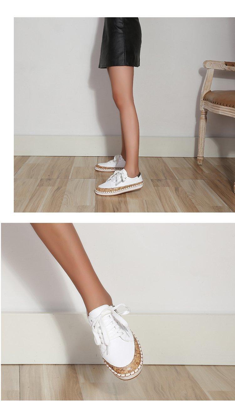 Women's High-Quality Boho Colorful Floral Design Lace-up Flat Casual Sneakers Shoes