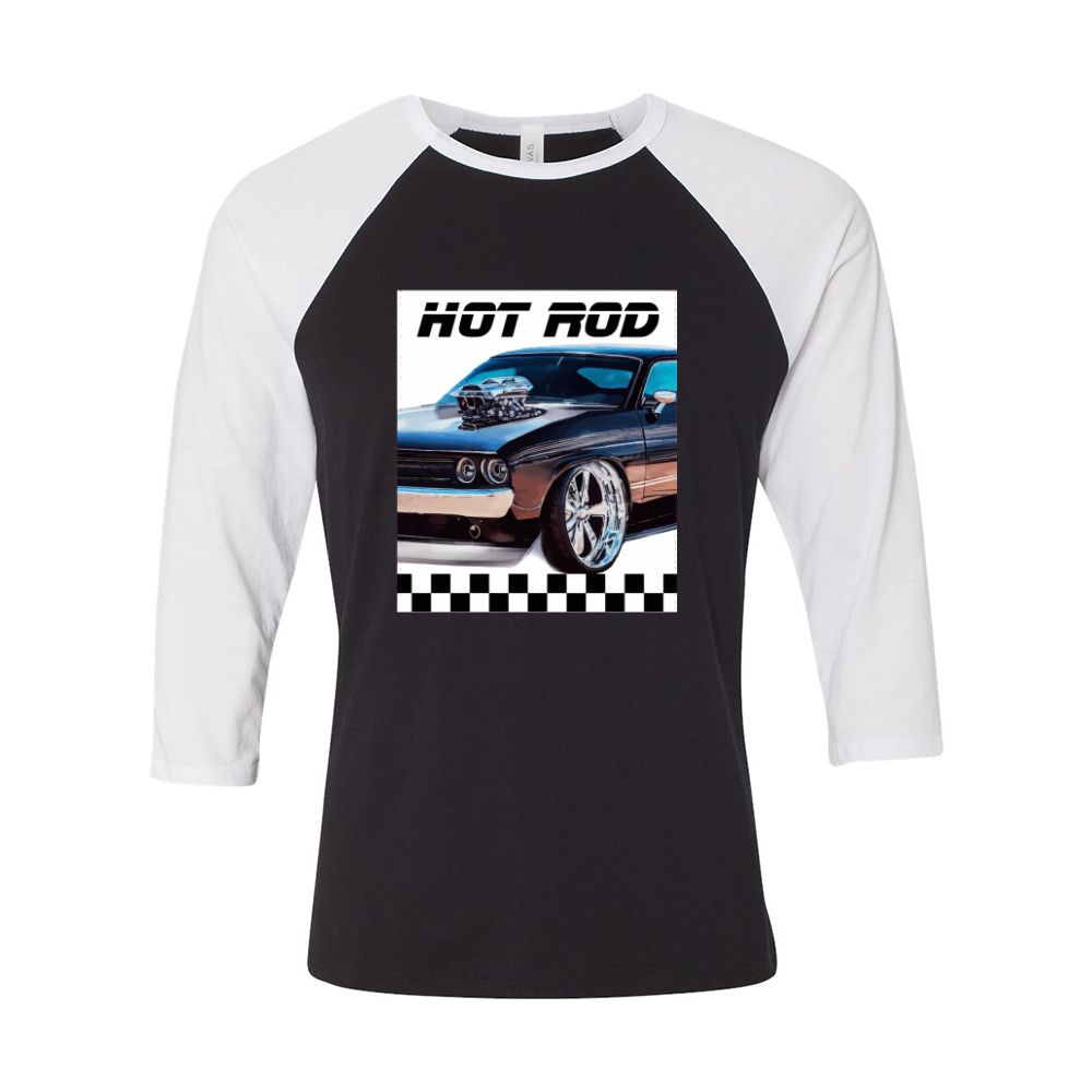 Bella canvas unisex 3\4 sleeve baseball tee 3200