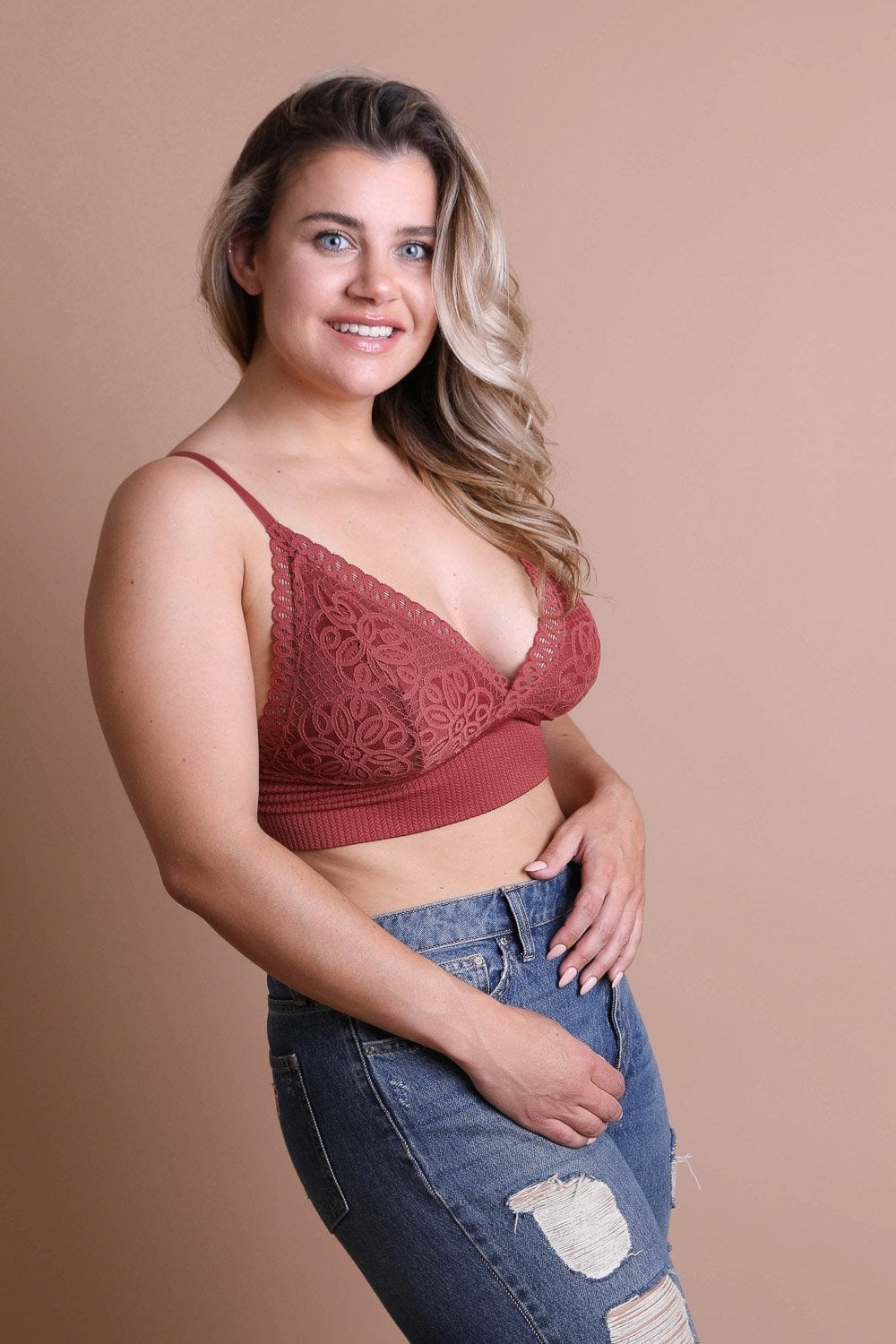 Waistband Loop Lace Brami Plus