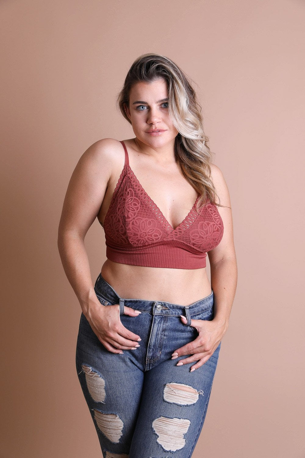 Waistband Loop Lace Brami Plus