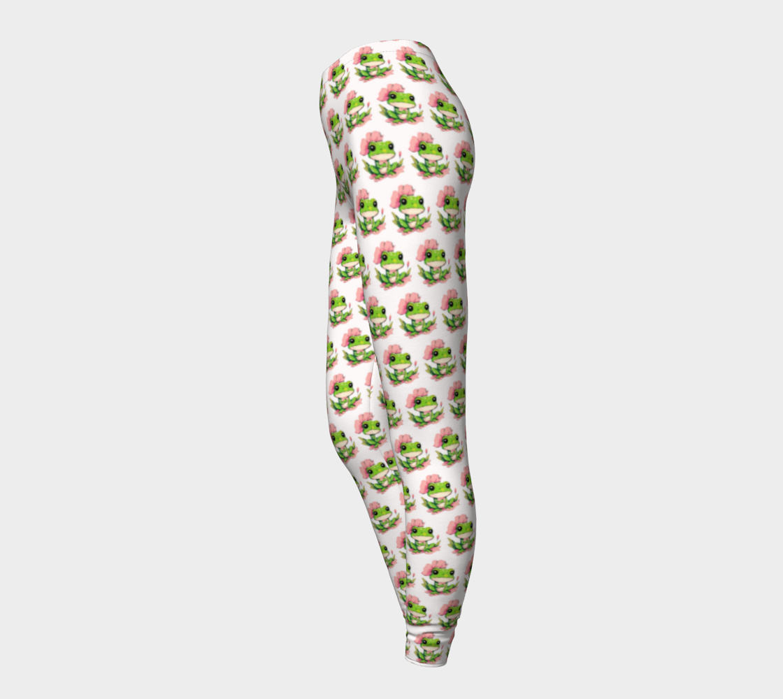 Frog on Lily Pad Leggings