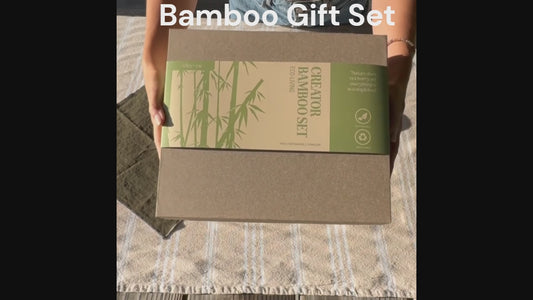 Eco-friendly Pepperdine Creator's Bamboo Gift Set