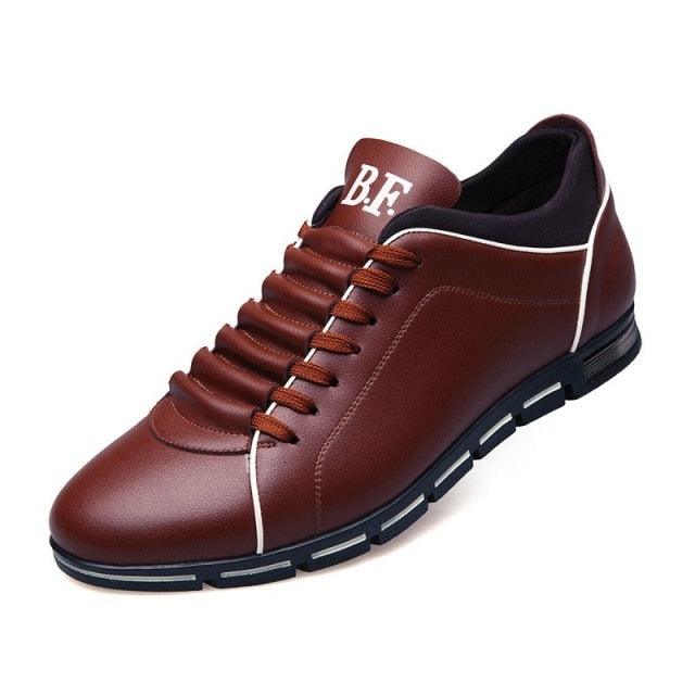 Men's Flat Round Toe Comfort Fashion Sneakers and Dress Shoes