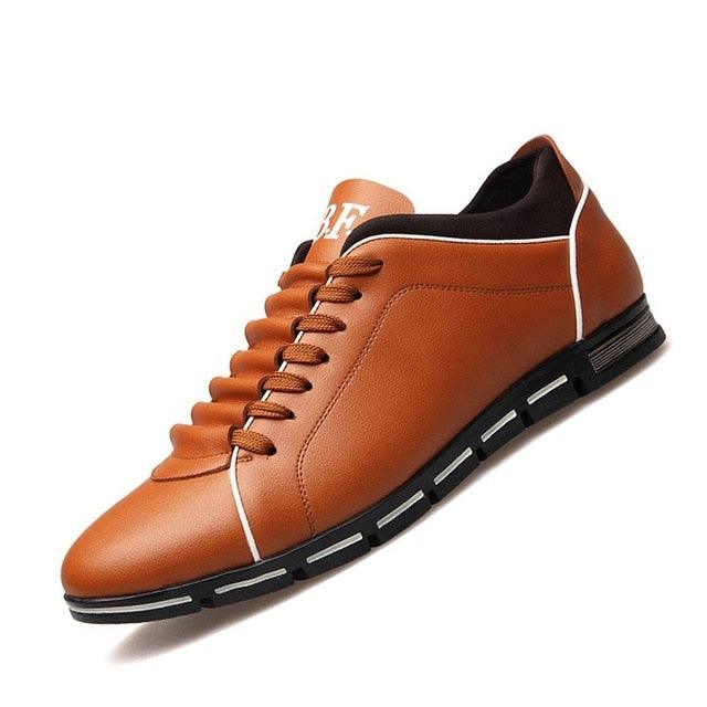 Men's Flat Round Toe Comfort Fashion Sneakers and Dress Shoes