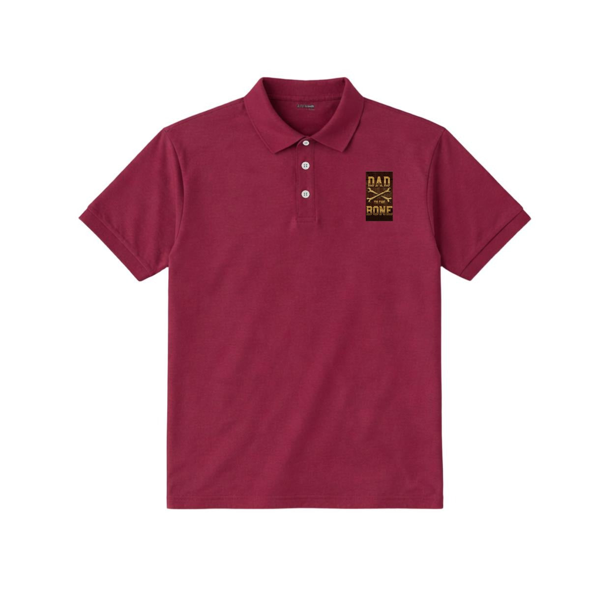 Dad to the Bone Adult Polo Jersey Shirt | Gildan 8800