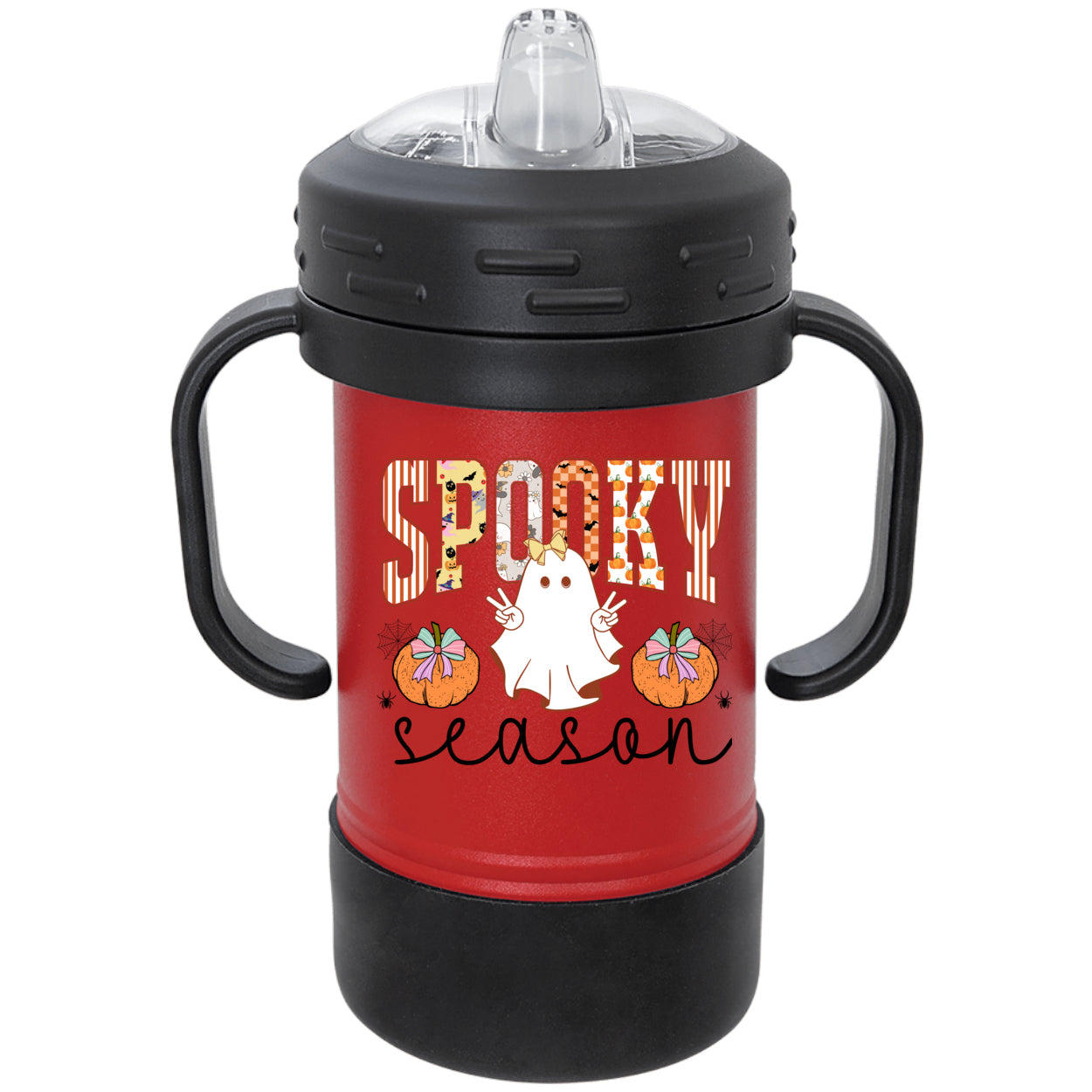 Spooky Season Halloween Ghost Polar Camel 10 oz Sippy Cup