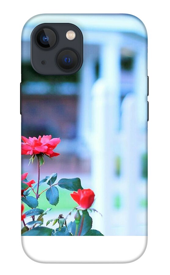 Red Flowers in Bloom - Phone Case