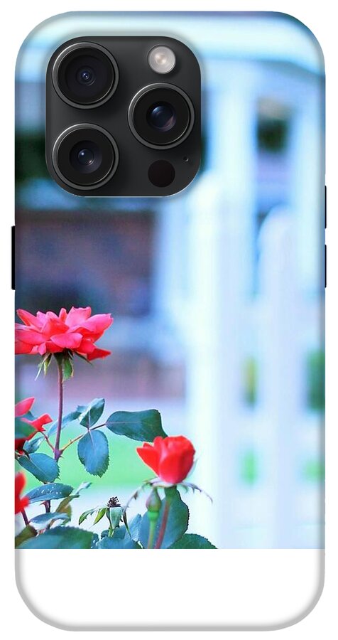 Red Flowers in Bloom - Phone Case