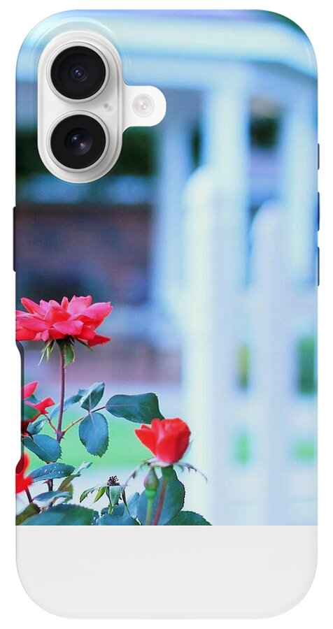 Red Flowers in Bloom - Phone Case