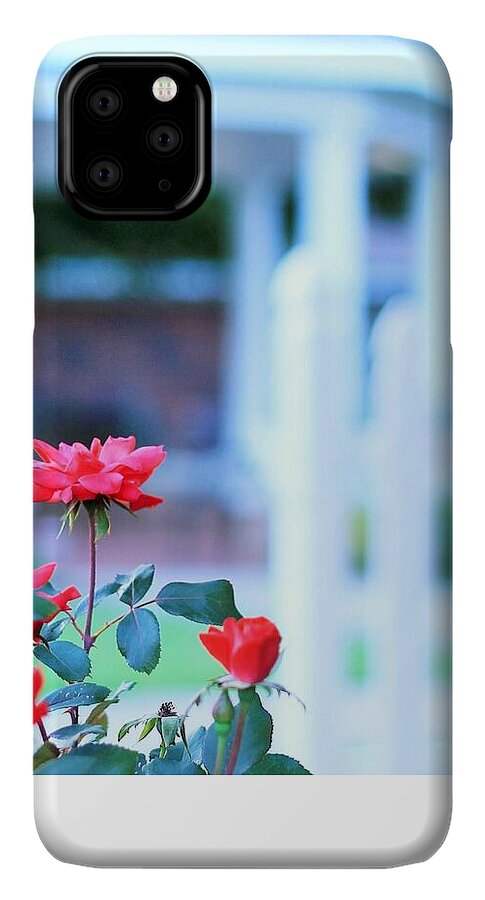 Red Flowers in Bloom - Phone Case