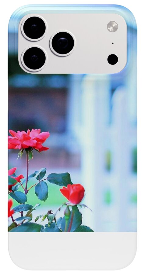 Red Flowers in Bloom - Phone Case