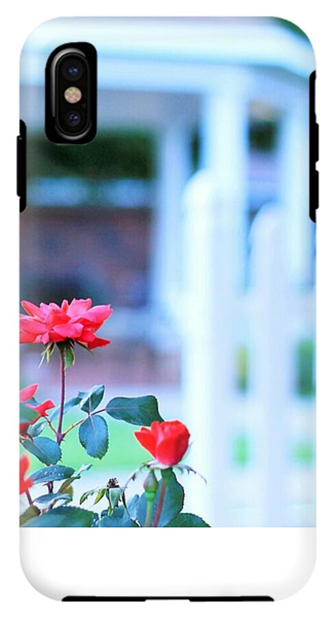 Red Flowers in Bloom - Phone Case