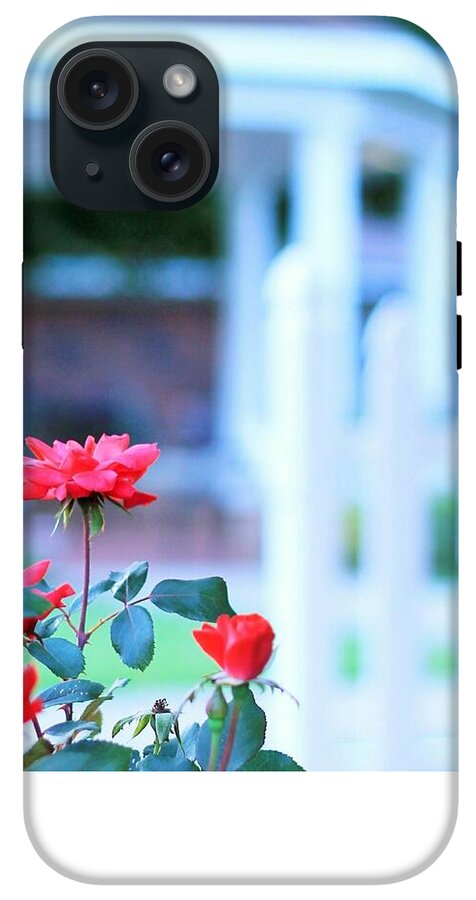 Red Flowers in Bloom - Phone Case
