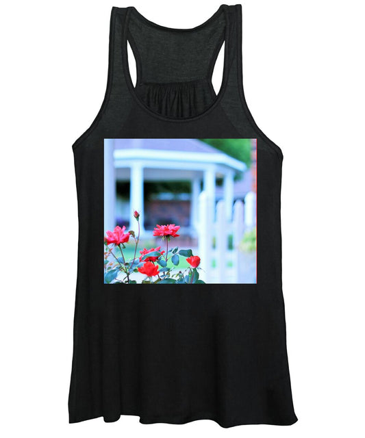 Red Flowers in Bloom Women's Tank Top