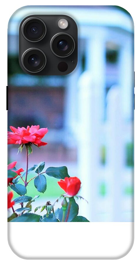 Red Flowers in Bloom - Phone Case