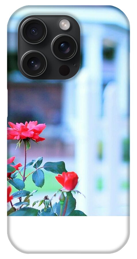 Red Flowers in Bloom - Phone Case