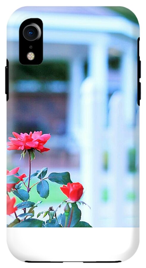 Red Flowers in Bloom - Phone Case