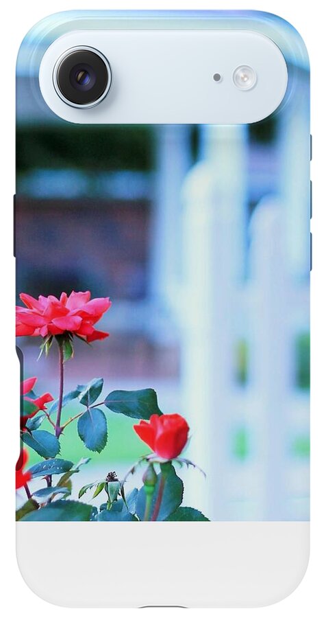 Red Flowers in Bloom - Phone Case