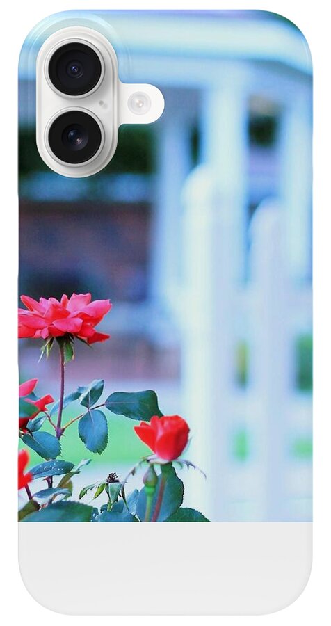 Red Flowers in Bloom - Phone Case
