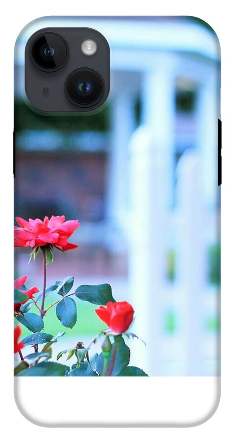 Red Flowers in Bloom - Phone Case