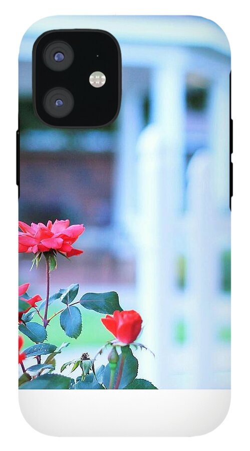 Red Flowers in Bloom - Phone Case