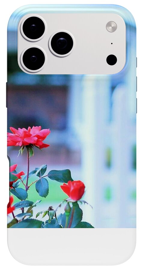 Red Flowers in Bloom - Phone Case