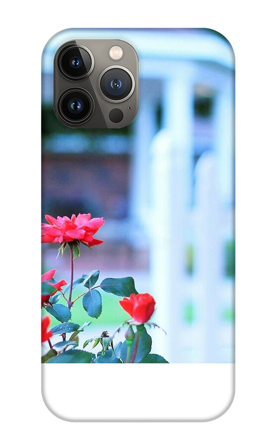 Red Flowers in Bloom - Phone Case