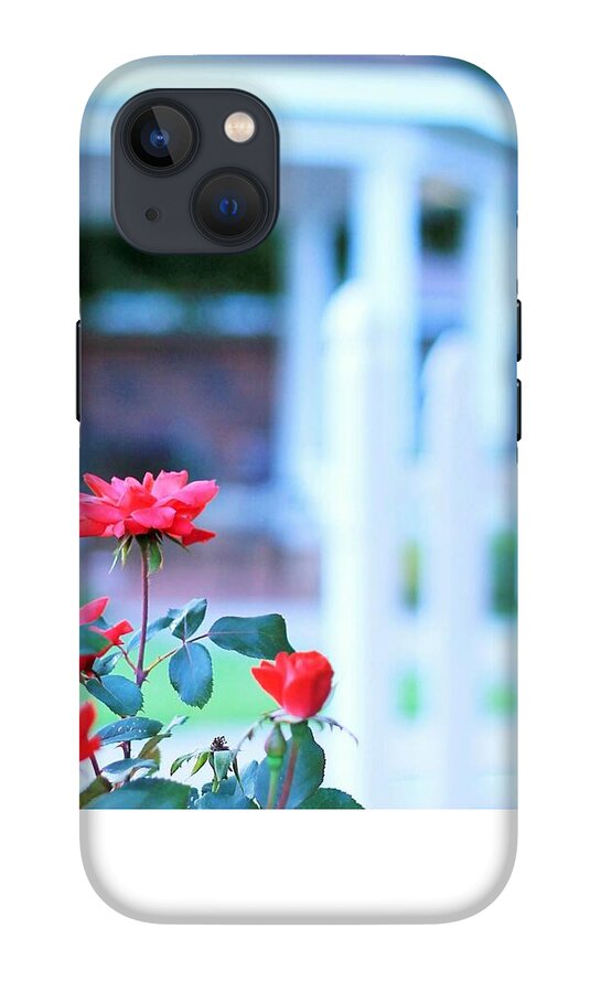 Red Flowers in Bloom - Phone Case