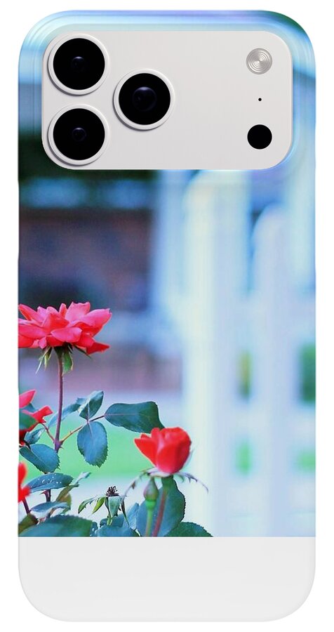 Red Flowers in Bloom - Phone Case