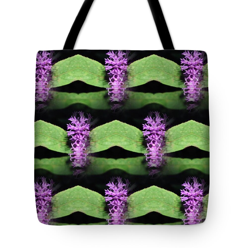 Repeating Floral Pattern - Tote Bag
