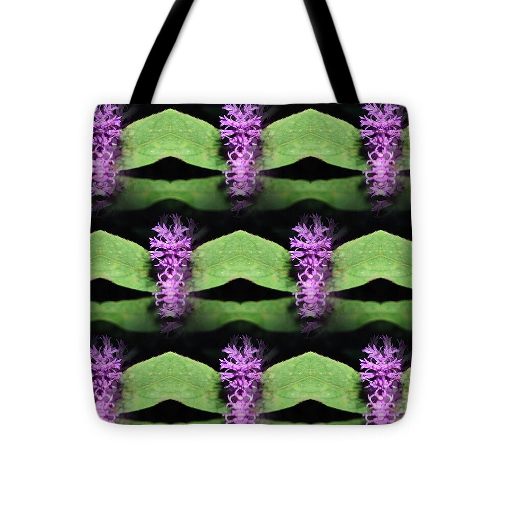 Repeating Floral Pattern - Tote Bag