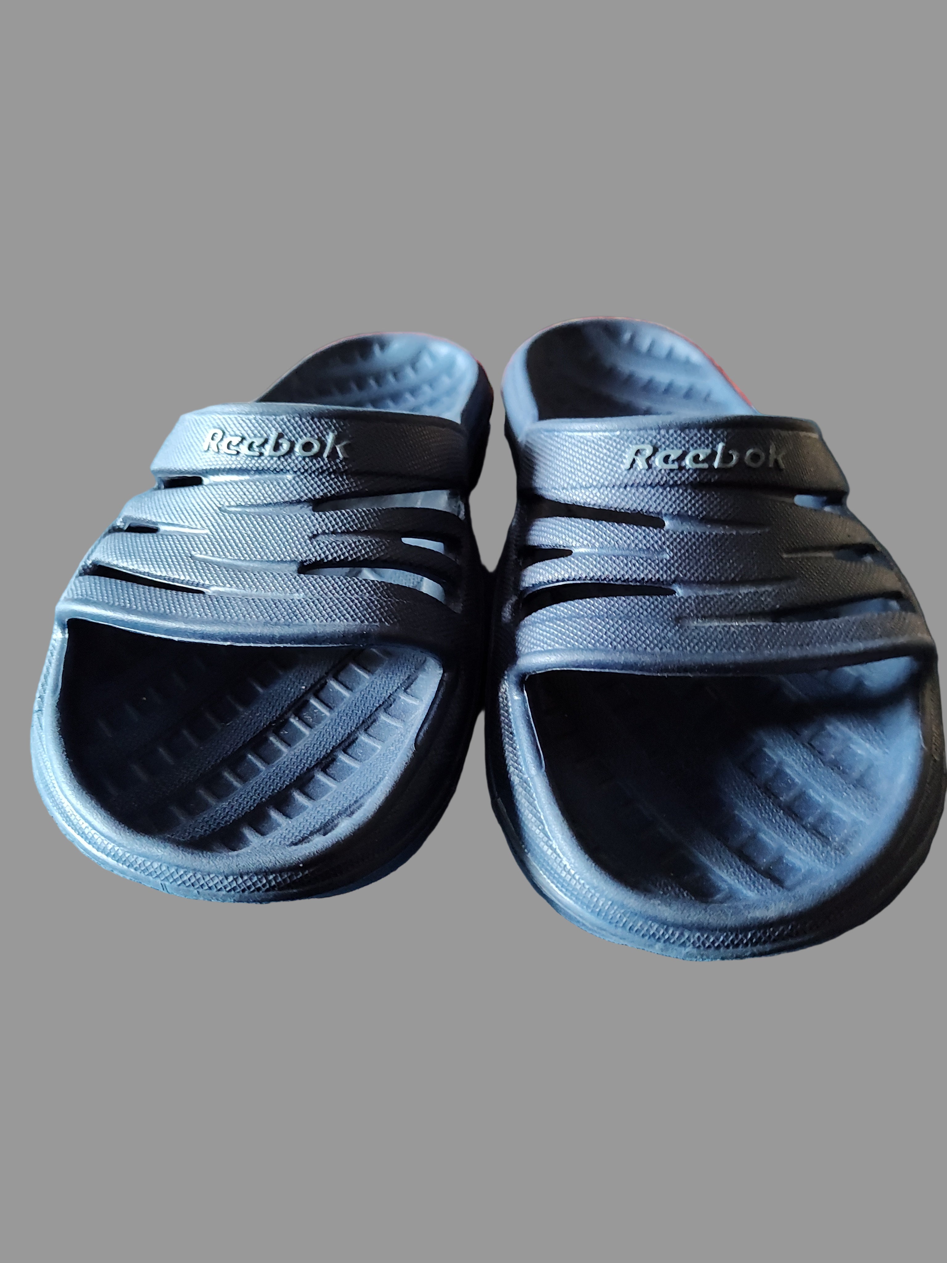 Adidas Navy Blue Shower Slides - size W7