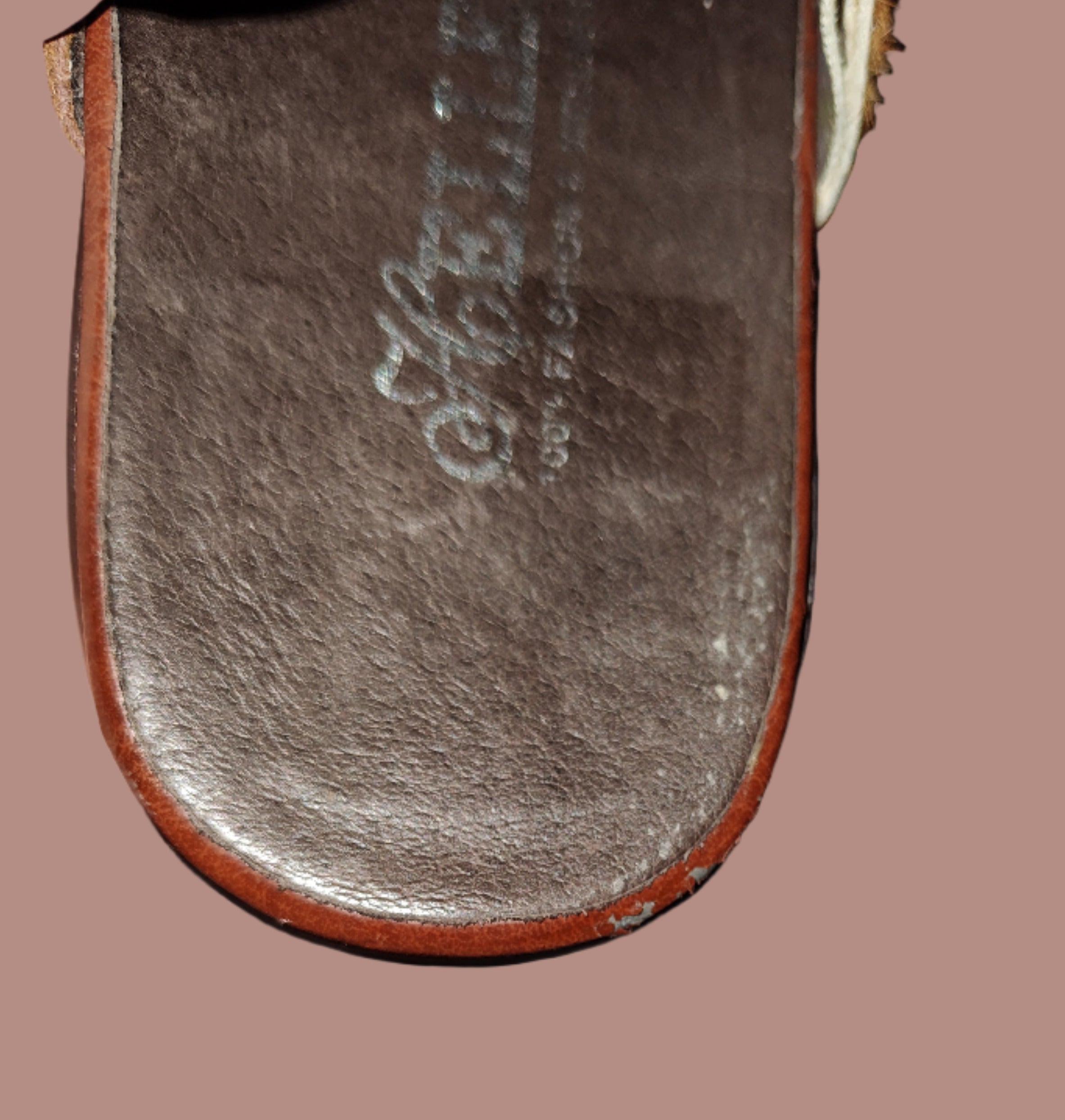 Helle Comfort Brown Wedges - preowned