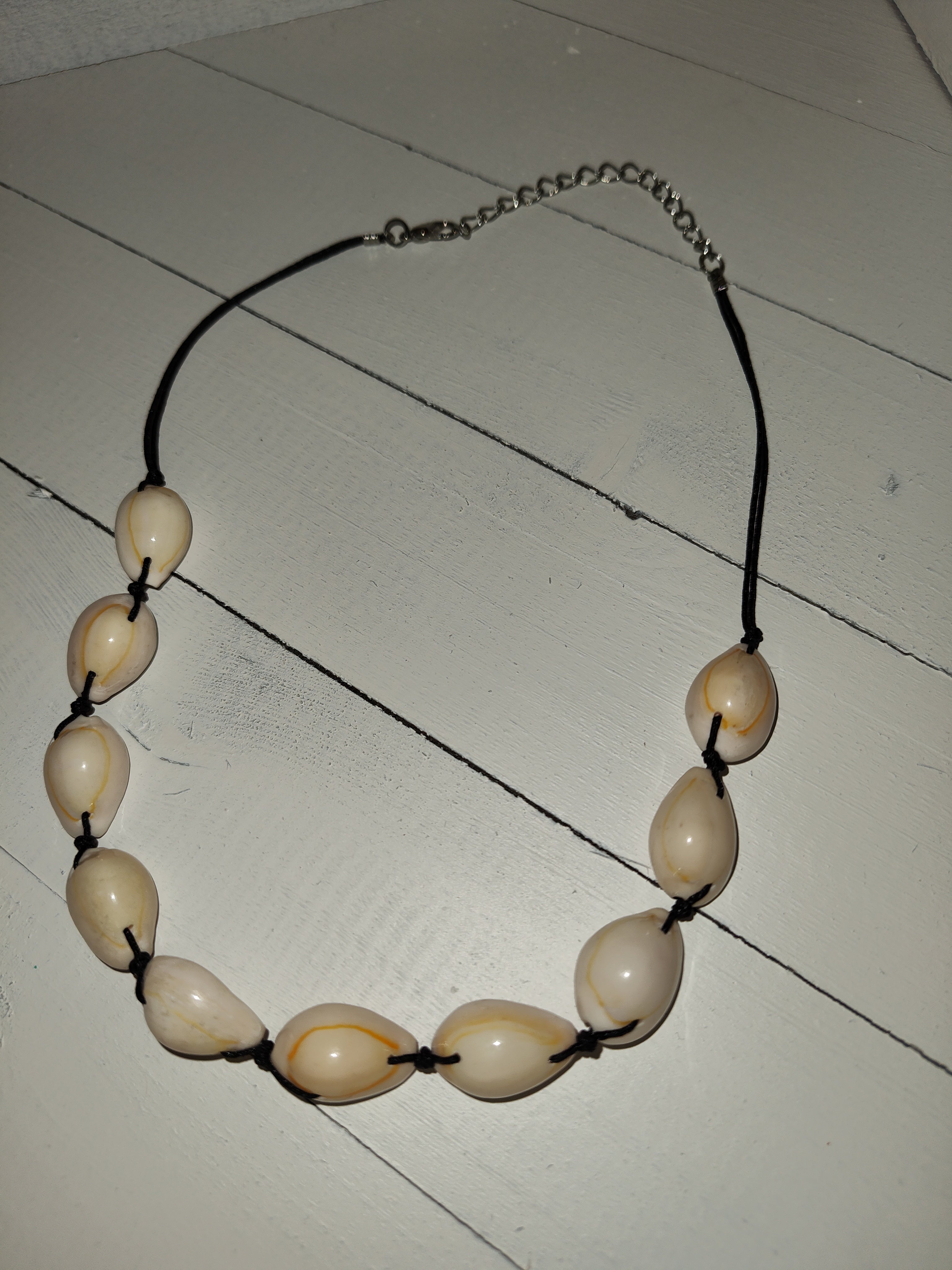 White Seashell Necklace